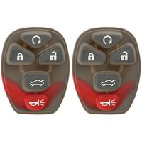 Discount Keyless Replacement Button Pad Compatible with OUC60270, 15912860 (2 Pack)