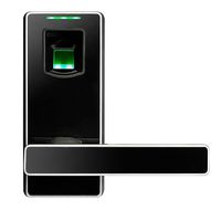 ZKTeco Electronic Biometric Fingerprint Keyless Door Lock Digital Security Smart Lever Door Locks for Bedroom Apartment Office