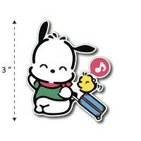 (TK-184) Pochacco - Waterproof Vinyl Sticker for Laptops Tablets Cars Motocycles Bicycle Skateboard Luggage Or Any Flat Surface (3")