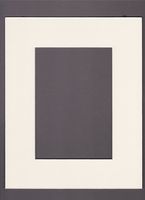 Amazon Premium Picture Matting 18x24 Cream Picture Mats Mattes Matting with White Core Bevel Cut for 13x19 Pictures