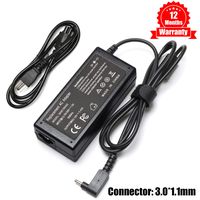 19V 3.42A 65W Ac Adapter Laptop Charger for Acer 11 R11 13 14 15 C720 C720P C738T C740 C810 C910 Chromebook CB3-111 CB3-131 CB5-132T CB5-311 CB3-531 CB3-532 CB5-571 PA-1450-26 Power Supply Cord