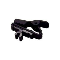 Shure RK354SB Pair Of Black Single Bar Tie Clips for SM93 and WL93