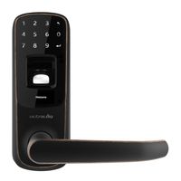 Ultraloq UL3 BT Bluetooth Enabled Fingerprint and Touchscreen Smart Lock (Aged Bronze) | 5-in-1 Keyless Entry | Secure Finger ID | Anti-peep Code | Works with iOS and Android | Match Home Aesthetics