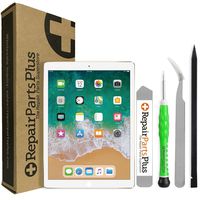 RepairPartsPlus iPad Pro 10.5 Screen Replacement LCD Glass Digitizer Premium Kit (White)