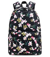 Abshoo Lightweight Water Resistant Floral Butterfly Backpacks For Teen Girls Women School Bookbags (Floral Butterfly Black)