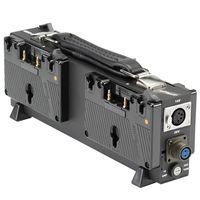 Anton Bauer QBH-HD Quad Battery Holder, Handles any 4 Gold Mount Type Batteries with same Voltage Input
