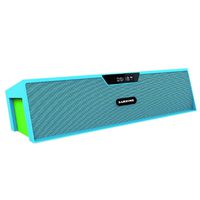 CEStore Sardine Stereo Music Speaker Box, Support TF Card/Micro SD Card and USB Input for iPhone 6 Plus 5S 5C 5 4S 4C, iPad Mini iPad 4 3 2, Samsung Galaxy S6 S5 S4 Note 4 3 2 Blue + Green