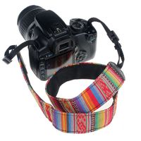 Coromose Camera Shoulder Strap Belt For SLR DSLR Nikon For Canon Sony (Colorful)
