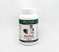 Flea Away All Natural Flea, Tick, Mosquito Repellent for Dogs & Cats, 100 Chewable Tablets, Single