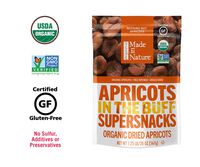 Made In Nature Organic Dried Apricots 20 Ounce (Pack of 1) - Non-GMO Vegan Dried Fruit Snack