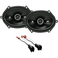 Kicker 6x8 Rear Speaker Replacement Kit for 1999-2004 Ford F-250/350/450/550