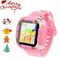 ZOPPRI Kids Game smartwatch Touch Screen Kinds of Games Kids Watch Theme Calendar Stopwatch Alarm Clock Photo Timer Multi-Function Watch Toy Gift for 3-12 Years Old boy Girl Birthday Gift (OK522pink)