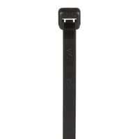 Panduit PLT2S-M30 Cable Tie, Standard, Heat Stabilized Nylon 6.6, 7.4-Inch Length, Black (1,000-Pack)