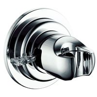 Shower Head Holder, GAOYU Universal Bathroom Wall Mount Handheld Shower Head Bracket Bidet Shattaf Spray Suction Cup Portable Shower Arms Slide Bars Adhesive Fixed Showerheads Chrome