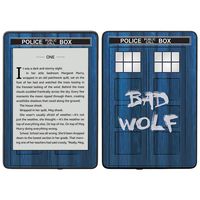 MightySkins Skin Compatible with Amazon Kindle Paperwhite 2018 (Waterproof Model) - Time Lord Box | Protective, Durable, and Unique Vinyl Decal wrap Cover | Easy to Apply, Remove| Made in The USA