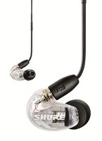 Shure SE215 Sound Isolating Earphones with 3.5mm Cable, Remote and Mic, Clear