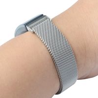 Kartice Compatible with Fitbit Inspire HR Bands/Inspire Band,Stainless Steel Men Women Replacement Strap for Fitbit Inspire (Silver,Small)