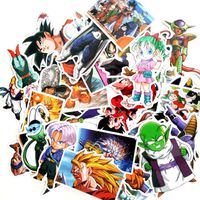 DOFE Dragon Ball Stickers 50 PCS,Laptop Stickers,Motorcycle Bicycle Luggage Decal Graffiti Patches for Teens. (50 PCS Dragon Ball Stickers)