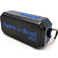 Portable Waterproof Bluetooth Shower Speaker - HB BeatBox - Wireless Shockproof Dustproof Weatherproof portable speaker, four connection types, Perfect For Sports, Outdoors, Indoors, Pool, Shower