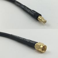 3 feet RG405 MCX MALE to SMA MALE Pigtail Jumper RF coaxial cable 50ohm High Quality Quick USA Shipping