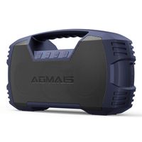 AOMAIS GO Bluetooth Speakers, IXP7 Waterproof, Outdoor 40W Wireless Stereo Pairing Booming Bass Speaker, Bluetooth 5.0, 10000mAh Power Bank, Durable for Everywhere -Gentle Blue [2020 Upgrade]
