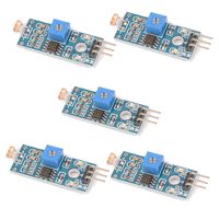 C.J. SHOP 5PCS LM393 Light Detection Optical Sensitive Resistance Sensor Module Photosensitive Sensor for Arduino 3 pin