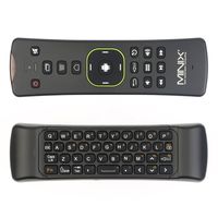MINIX NEO A2 Lite 2.4GHz Wireless QWERTY Keyboard Wireless Mouse TV BOX Remote Control For MINIX NEO Series TV BOX /HTPC /Amazon Fire TV/Samsung TV /Android TV Box /PC Media player /Gyroscope Games(On MINIX NEO) [By Authorized Dealer Also Popular]