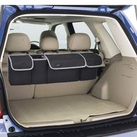 JOYSKY Backseat Trunk Organizer for SUV, Hanging Seat Back Storage Organizer with Large Pockets - Heavy Duty and Space-Saving