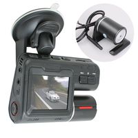 Enshey Dash Cam Car Dashboard Camera On Dash Video Recorder DVR Camcorder Recorder Full HD 1080P 170 Degree Wide Angle Dual Lens Video Camera G-Sensor with 32GB Micro TF Card, Black