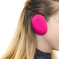 Sprigs Earbags Bandless Ear Warmers/Fleece Earmuffs with Thinsulate - Pink, Small