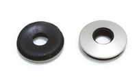 #10 x 1/2" OD Stainless EPDM Washers, (100 pc) Neoprene Backed, Choose Size & Qty, by Bolt Dropper.
