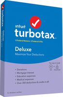 TurboTax Deluxe 2019 Tax Software [Amazon Exclusive] [PC/Mac Disc]