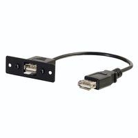 C2G/Cables to Go 16247 Wiremold  Audio/Video Interface Plates (AVIP) USB A Female to USB A Female Adapter