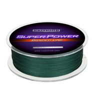 KastKing Superpower Braided Fishing Line,Moss Green,12 LB,327 Yds