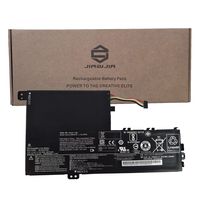 JIAZIJIA L15L3PB0 Laptop Battery Replacement for Lenovo Flex 5 1470 1570 IdeaPad 320S-14IKB 320S-15ABR 320S-15AST 320S-15IKB 320S-15ISK 520S-14IKB Yoga 520-14IKB Series L15M3PB0 Type-A 11.4V 52.5Wh