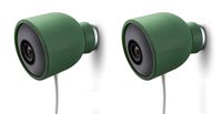 Colorful Silicone Skins for Nest Cam Outdoor Security Camera - Protect and Camouflage Your Nest Cam Outdoor with These UV Light- and Weather Resistant Silicone Skins (2 Pack, Green)