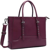 Laptop Tote,15.6 Inch Laptop Tote Bag Professional Briefcase for Women Sturdy Work Bags Multi-Compartment with Padded Lining for Notebook Tablet iPad