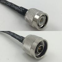 1 foot RG58 TNC MALE to N MALE Pigtail Jumper RF coaxial cable 50ohm Quick USA Shipping