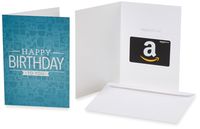 Amazon.com Gift Card in a Greeting Card (Birthday Icons Design)