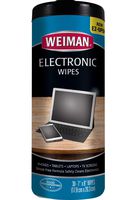 Weiman Anti-Static Electronic Cleaning Wipes For LCD Screens, Computers, TVs, Tablets, E-readers, Smart Phones, Netbooks, and Touchscreens (30 Wipes)