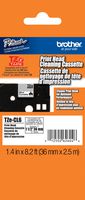Brother Cleaning Tape 1-1/2 Inch - Retail Packaging, White (TZeCL6) - Retail Packaging