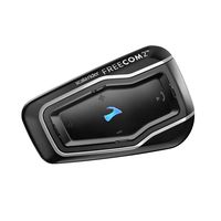 Cardo scala rider FREECOM 2 - Rider to Passenger Bluetooth 4.1 Motorcycle Communication System with HD Audio (Single Pack)