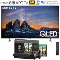 Samsung QN55Q80RA 55" Q80 QLED Smart 4K UHD TV (2019 Model) with Microsoft Xbox One X 1TB Console Bundle