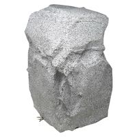 TIC TFS50-WG 8" Outdoor Weather-Resistant Omnidirectional Rock Subwoofer (White Granite)