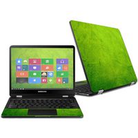 MightySkins Skin Compatible with Samsung Chromebook Pro 12.3" - Green Cement | Protective, Durable, and Unique Vinyl Decal wrap Cover | Easy to Apply, Remove, and Change Styles | Made in The USA