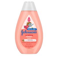 Johnson's Curl-Defining Tear-Free Kids' Shampoo with Shea Butter, 13.6 Fl. Oz