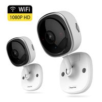 Wireless Security Camera 1080P,180 Degree Panoramic Camera with Motion Detection,Night Vision,Two-Way Audio,Home Security WiFi IP Camera for Office/Baby/Nanny/Pet Monitor (2 Pack)