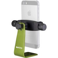 MeFOTO SideKick360 Smartphone Tripod Mount-Stand-Holder, Works with iPhone, Google, HTC, Nexus, Lumia, Galaxy, Xperia and all other Smartphones (see details below) - Green (MPH100G)