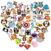 Stickers for Hydroflasks Super Cute Animals Cool Kawaii Decals, SSONTONG Waterproof Vinyl Sticker for Kids Teachers Boys Girls Teens Adults Laptop Stationery Motorcycle Bullet Journal and More