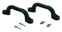 CREATIVE CEDAR DESIGNS Playset Safety Handles (One Pair)- Green, One Size